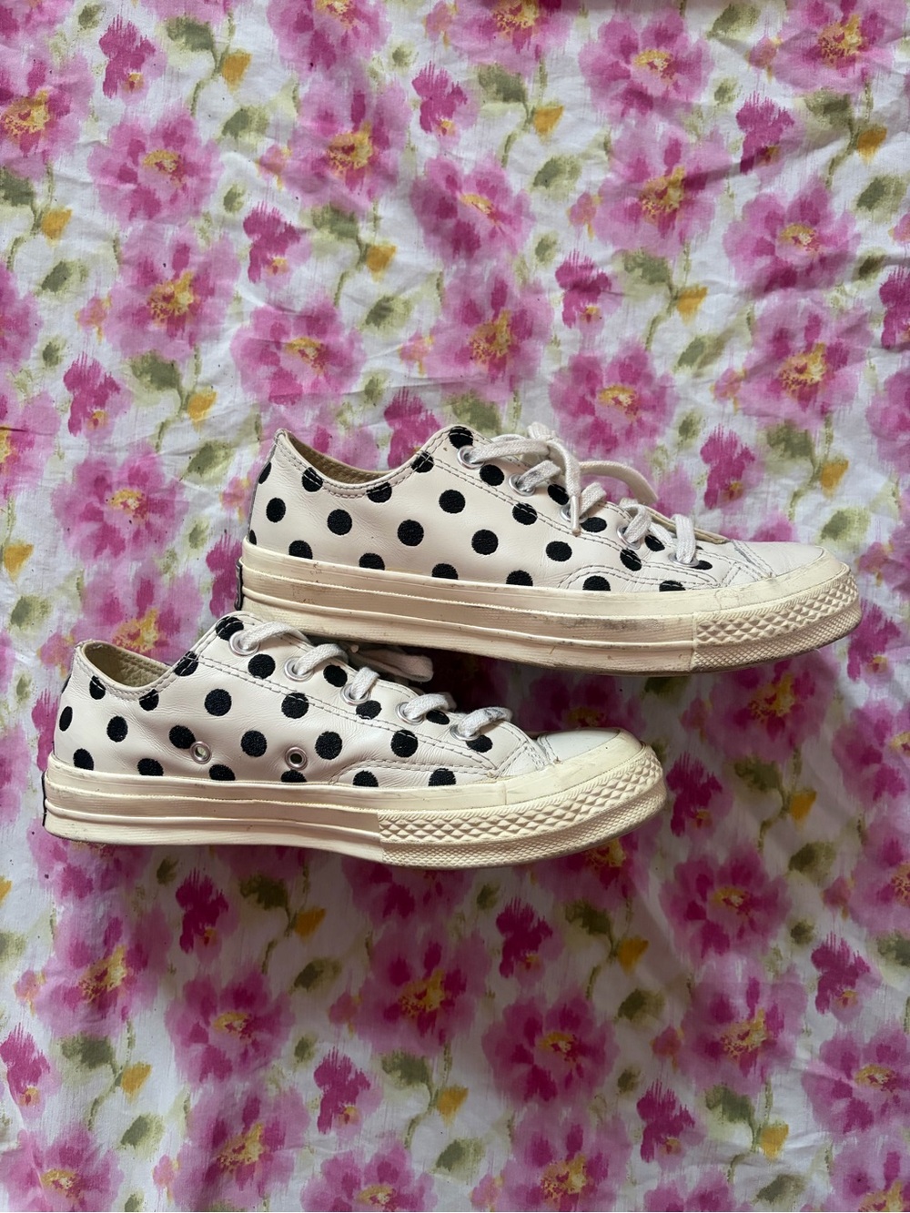 Low-Top Polka Dot Converse